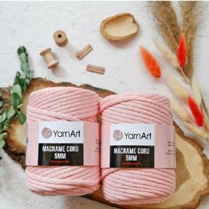 YARNART "MACRAME CORD 5MM" (Ярнарт Макраме Корд 5 мм) – пряжа для плетения