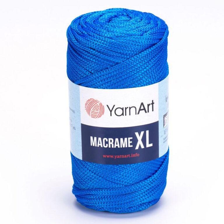 Пряжа (шнур) для вязания YARNART «MACRAME XL» (№139) Василек