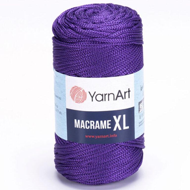 Пряжа (шнур) для вязания YARNART «MACRAME XL» (№167) Фиолетовый