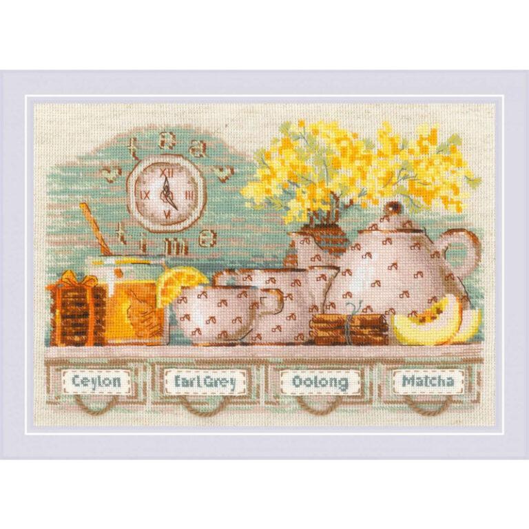Набор для вышивания крестом Риолис 1873 Tea Time