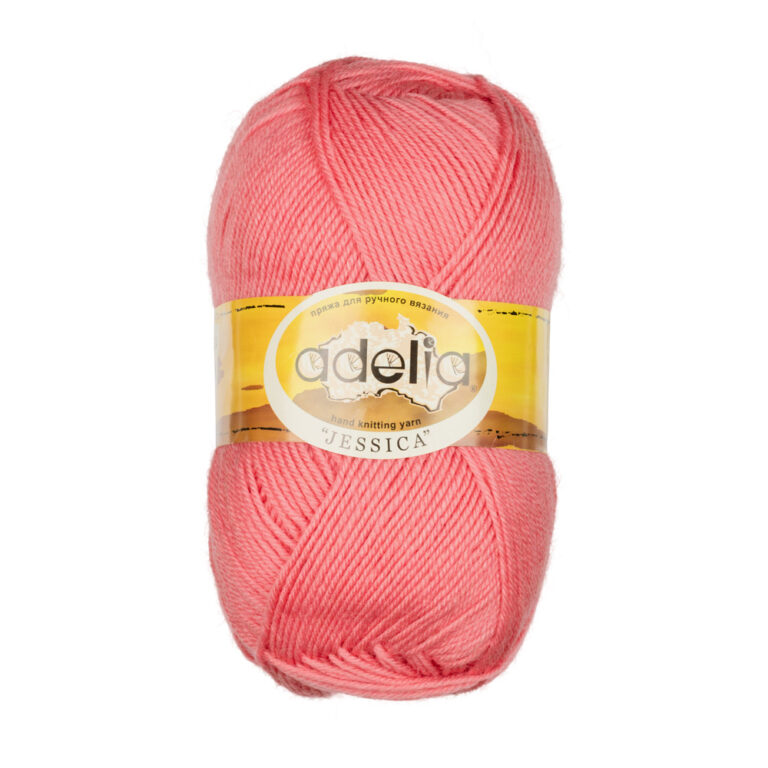 Пряжа для вязания ADELIA "JESSICA" (№24) Т.розовый