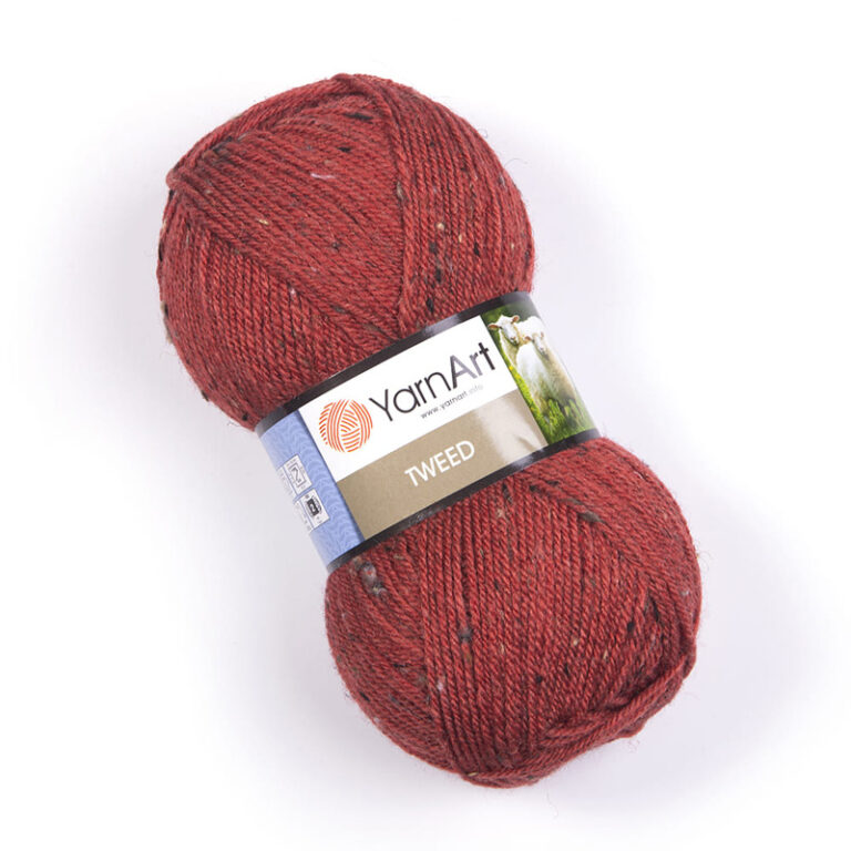Пряжа для вязания YARNART “TWEED” (№231) Кирпичный