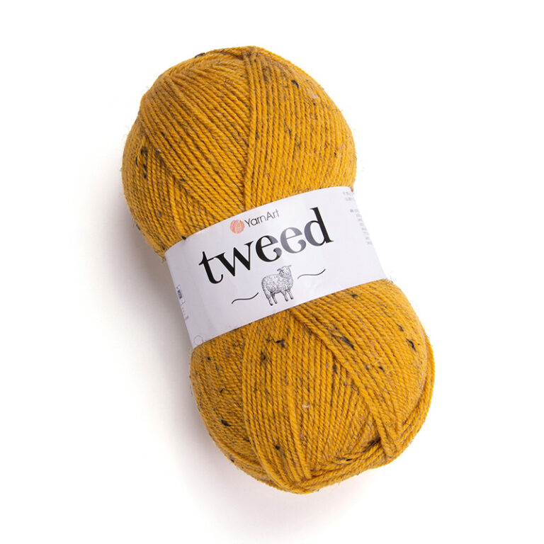 Пряжа для вязания YARNART “TWEED” (№233) Горчица