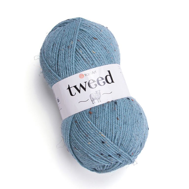 Пряжа для вязания YARNART “TWEED” (№234) Голубой