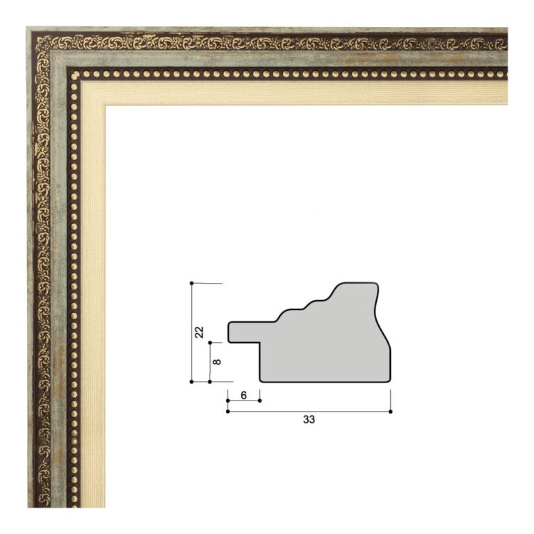 Багет пластиковый (FR3523-5) 2,9м