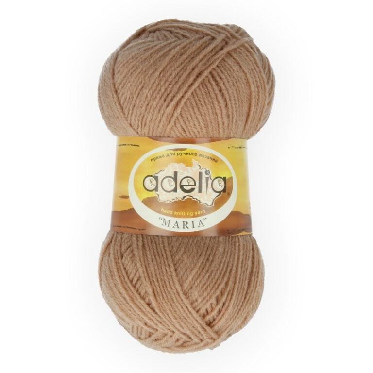 Пряжа для вязания ADELIA "MARIA" (№18) Коричневый