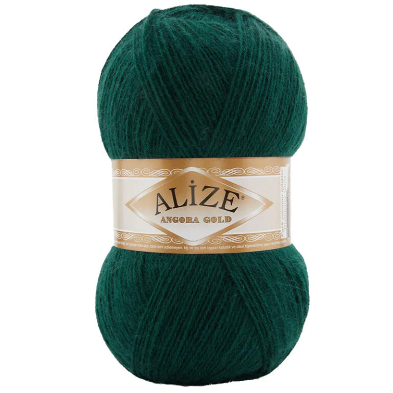 Пряжа для вязания ALIZE "ANGORA GOLD" (№426) Петроль