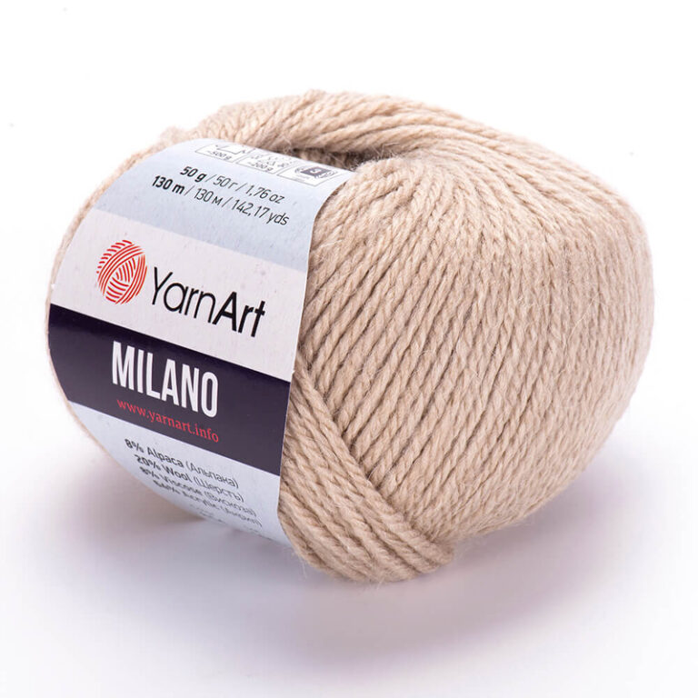 Пряжа для вязания YarnART MILANO (№ 854) Бежевый