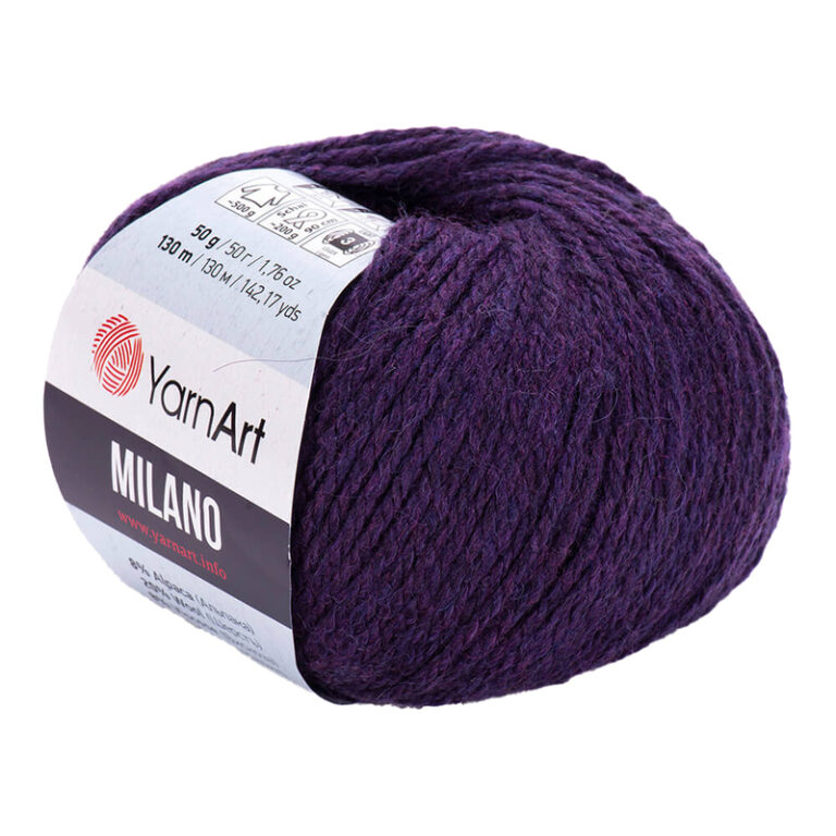 Пряжа для вязания YarnART MILANO (№ 872) Фиолетовый