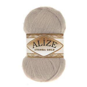 Пряжа для вязания ALIZE "ANGORA GOLD" (№506) Молочный беж