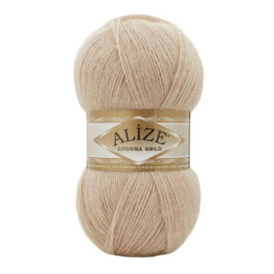 Пряжа для вязания ALIZE "ANGORA GOLD" (№524) Бежевый