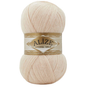 Пряжа для вязания ALIZE "ANGORA GOLD" (№841) Песочный