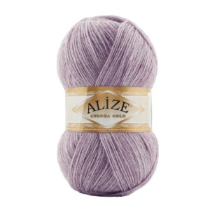 Пряжа для вязания ALIZE "ANGORA GOLD" (№882) Темно-лиловый