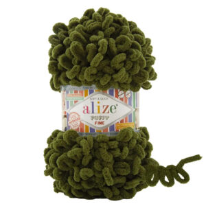 Пряжа для вязания ALIZE "PUFFY FINE" (№620) Хаки
