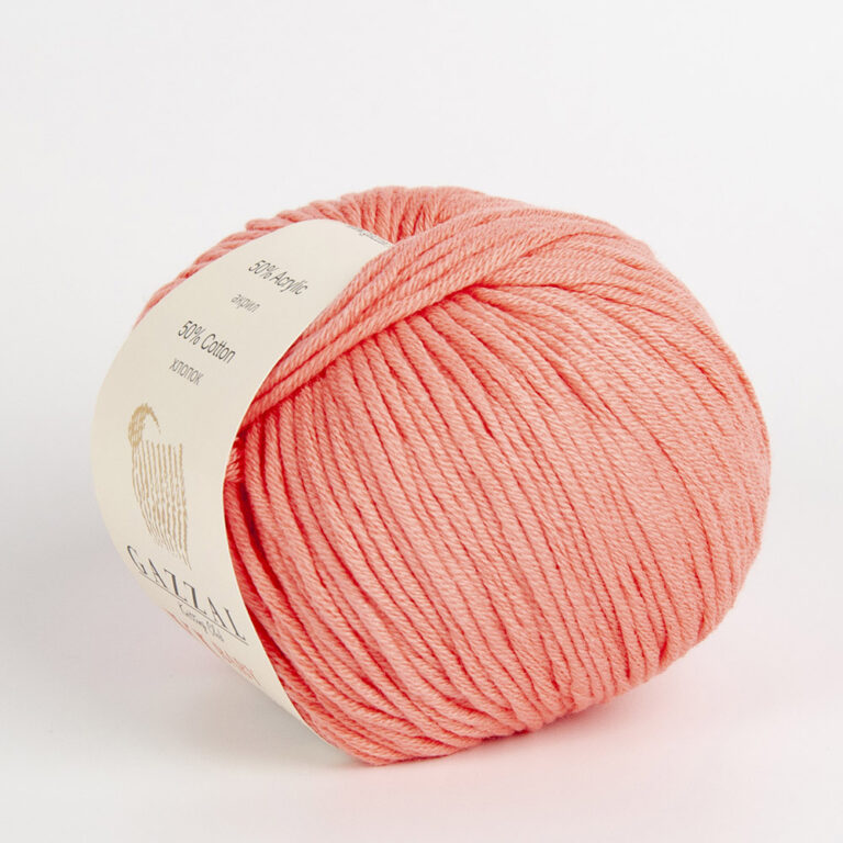Пряжа для вязания GAZZAL "BABY COTTON XL" (№3435) Розовый коралл
