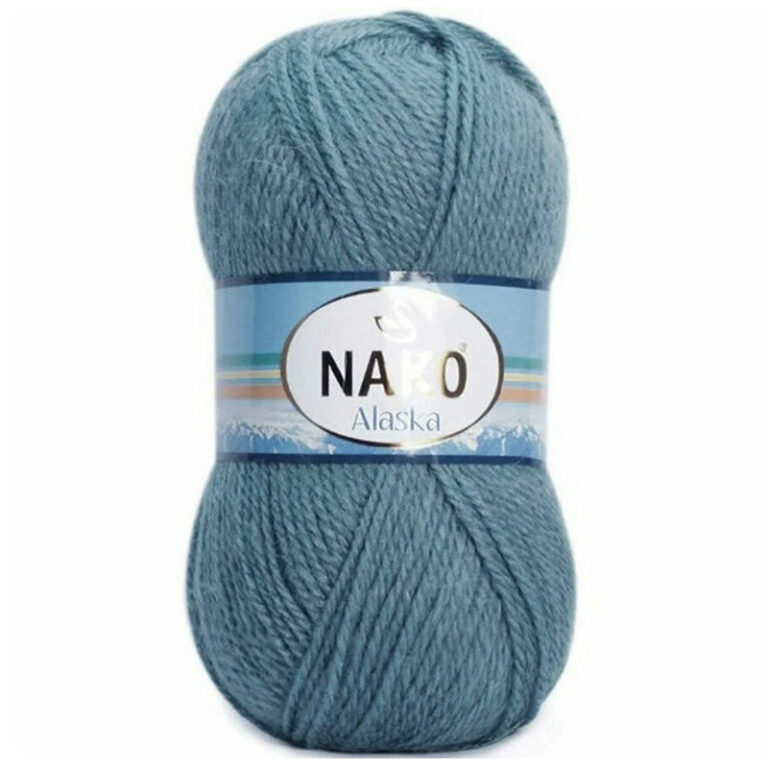 Пряжа для вязания NAKO «ALASKA» (№2978) Св. м. волна
