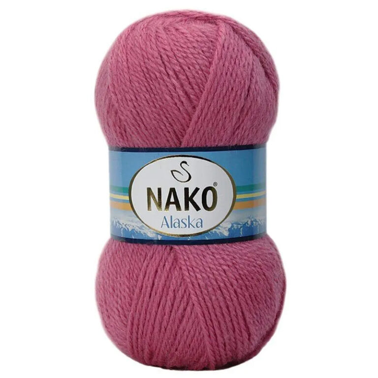 Пряжа для вязания NAKO «ALASKA» (№7125 (275)) Св.пыльная сирень