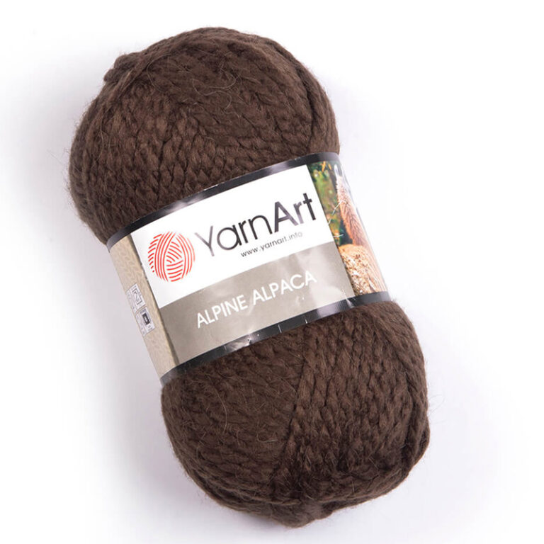 Пряжа для вязания YARNART "ALPINE ALPACA" (№431) Коричневый