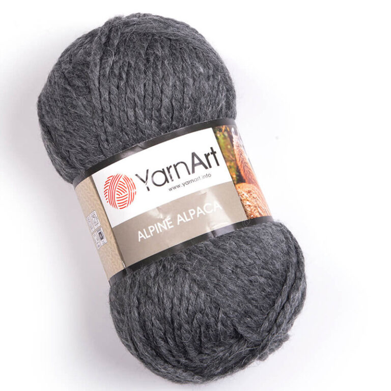 Пряжа для вязания YARNART "ALPINE ALPACA" (№436) Серый