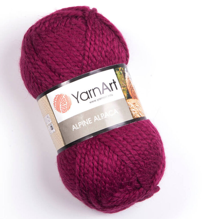 Пряжа для вязания YARNART "ALPINE ALPACA" (№441) Рубин