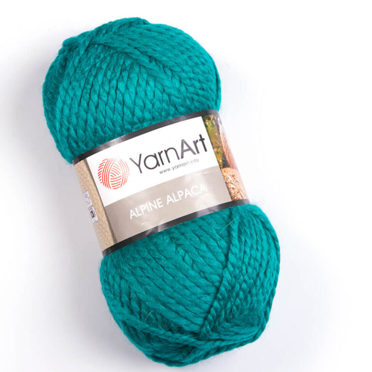 Пряжа для вязания YARNART "ALPINE ALPACA" (№446) Изумрудный
