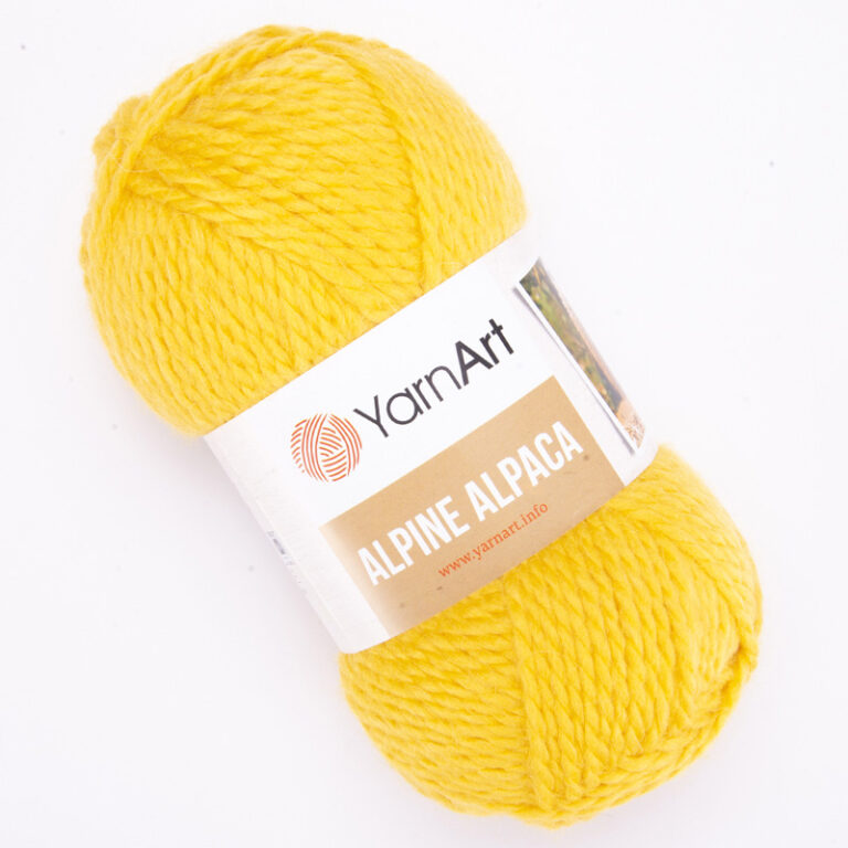 Пряжа для вязания YARNART "ALPINE ALPACA" (№448) Канарейка