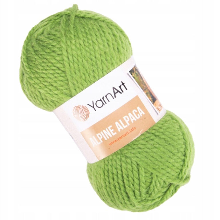 Пряжа для вязания YARNART "ALPINE ALPACA" (№449) Салатовый
