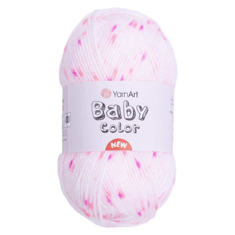 Пряжа для вязания YARNART "BABY COLOR" (№212) Бледно-розовый