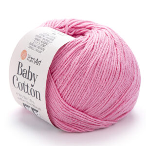 Пряжа для вязания YARNART "BABY COTTON" (№414) Розовый