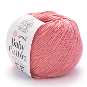 Пряжа для вязания YARNART "BABY COTTON" (№420) Коралловый