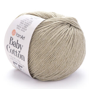 Пряжа для вязания YARNART "BABY COTTON" (№434) Льняной