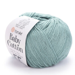 Пряжа для вязания YARNART "BABY COTTON" (№439) Мятный
