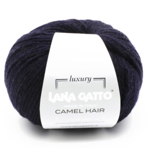 Пряжа для вязания LANA GATTO "CAMEL HAIR" (№10214) Синий темный