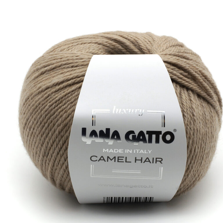 Пряжа для вязания LANA GATTO "CAMEL HAIR" (№5401) Бежевый