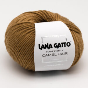Пряжа для вязания LANA GATTO "CAMEL HAIR" (№5402) Св.коричневый