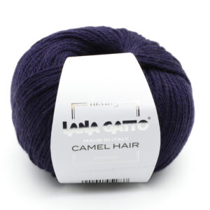 Пряжа для вязания LANA GATTO "CAMEL HAIR" (№5914) Синий