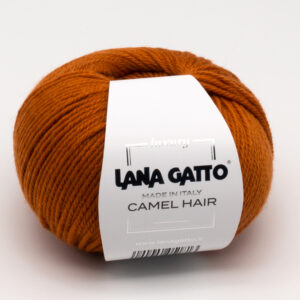 Пряжа для вязания LANA GATTO "CAMEL HAIR" (№8403) Рыжий