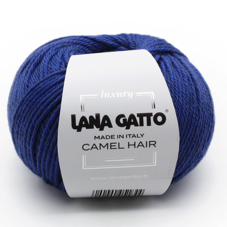 Пряжа для вязания LANA GATTO "CAMEL HAIR" (№8404) Джинс