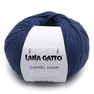 Пряжа для вязания LANA GATTO "CAMEL HAIR" (№8425) Джинс средне-серый