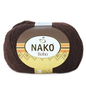 Пряжа для вязания NAKO "BOHO KLASIK" (№12536) Шоколад
