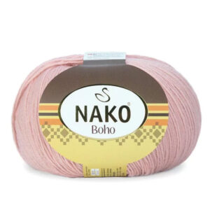 Пряжа для вязания NAKO "BOHO KLASIK" (№12538) Розовый