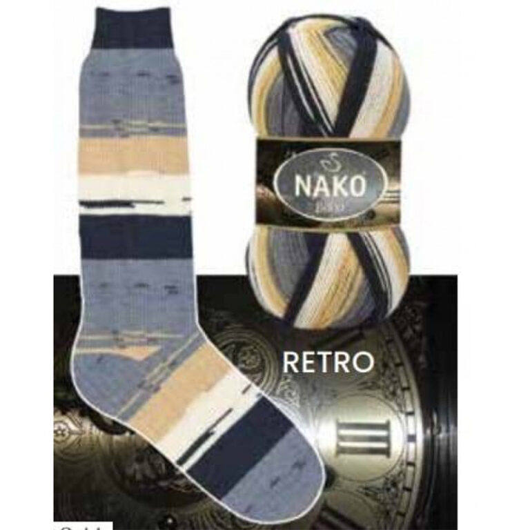 Пряжа для вязания NAKO "BOHO KONSEPT" (№82041) Принт
