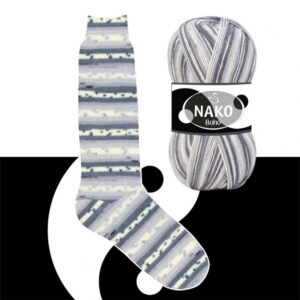 Пряжа для вязания NAKO "BOHO KONSEPT" (№82164) Принт