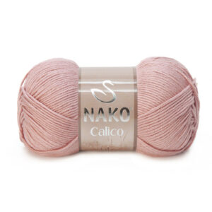 Пряжа для вязания NAKO "CALICO" (№11220) Пыльная роза