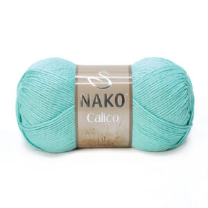 Пряжа для вязания NAKO "CALICO" (№11221) Лазурь