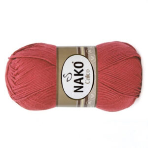 Пряжа для вязания NAKO "CALICO" (№12396) Чайная роза