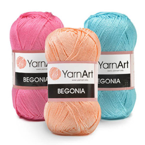 YARNART "BEGONIA" (Ярнарт Бегония) – пряжа для вязания