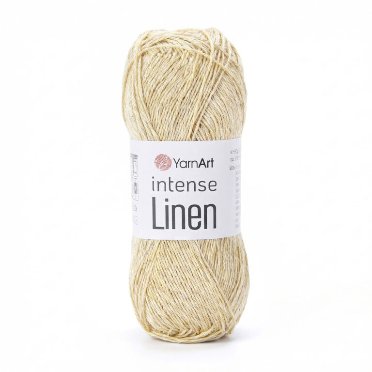 Пряжа для вязания YARNART "INTENSE LINEN" (№4102) Шампанское