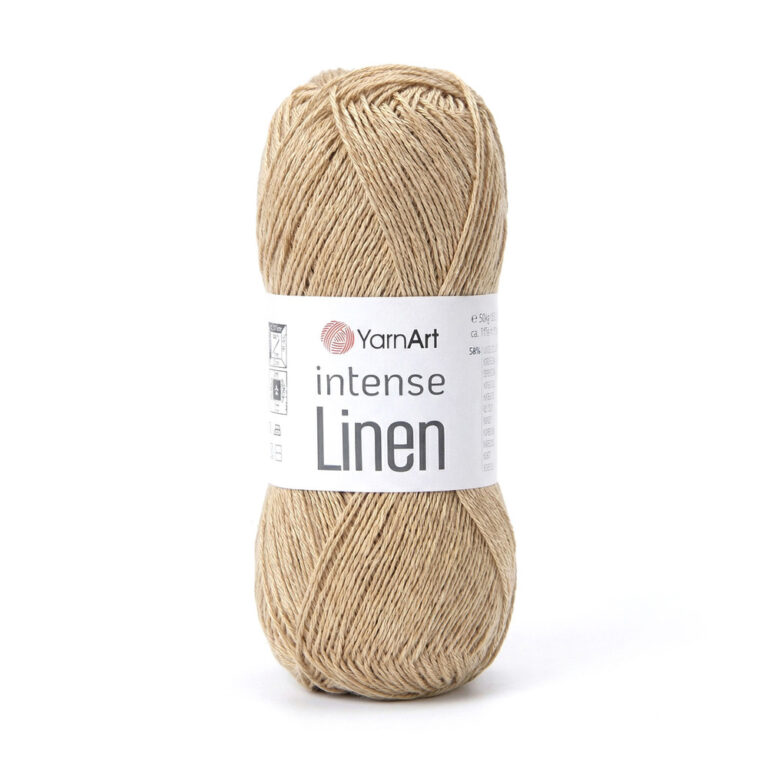 Пряжа для вязания YARNART "INTENSE LINEN" (№4104) Бежевый