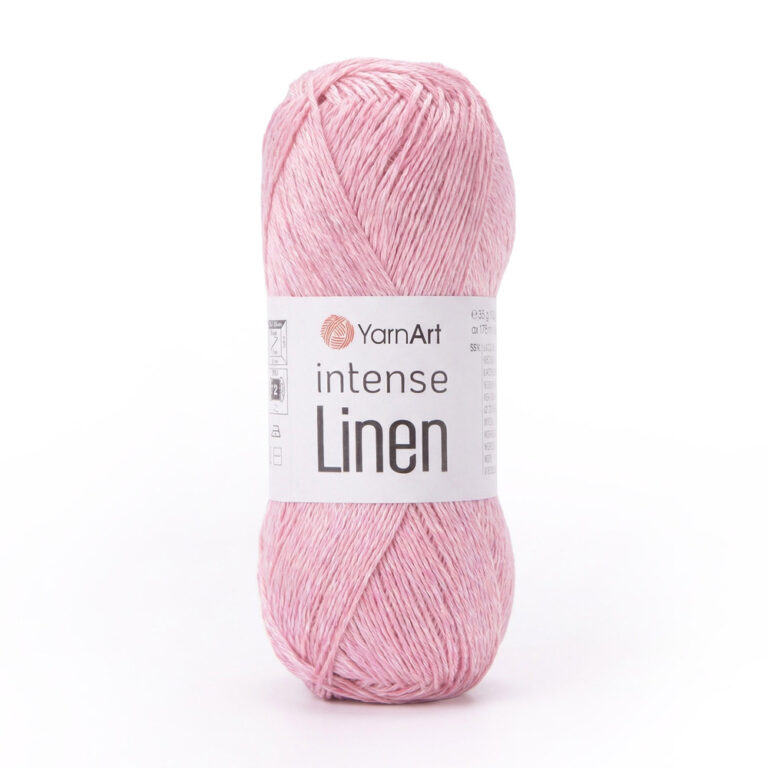 Пряжа для вязания YARNART "INTENSE LINEN" (№4109) Нежно-розовый